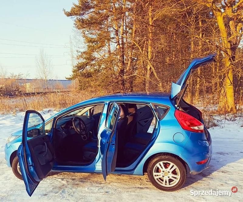 Niebieski Używany 2009 Ford Fiesta Hatchback | 11 900 zł (Dobra cena) - Obraz 1/4