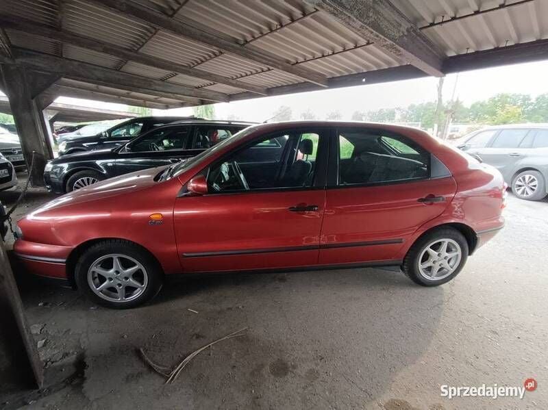 Bordowy Używany 1996 Fiat Brava Hatchback | 9000 zł - Obraz 1/4
