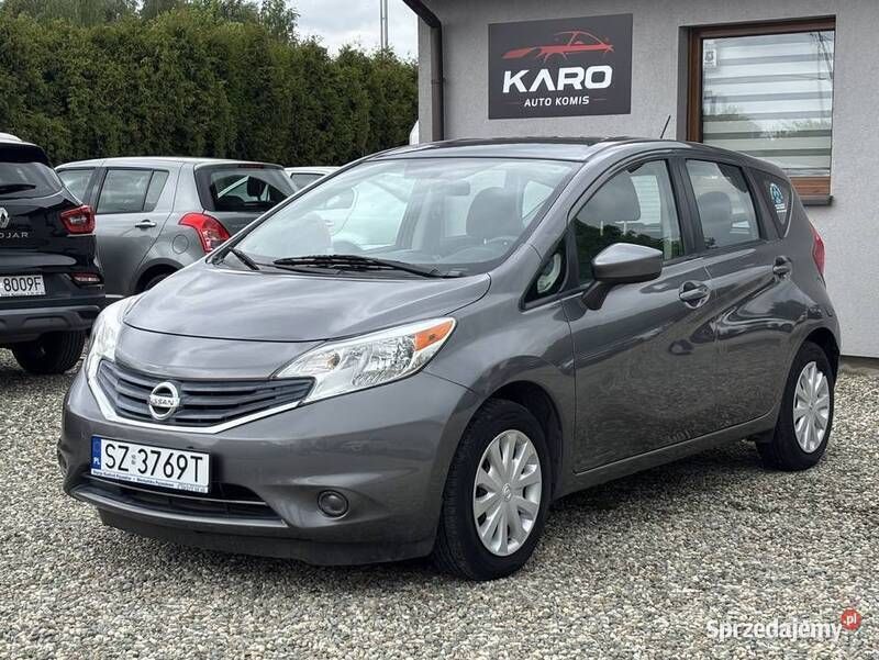 Szary Używany 2016 Nissan Versa Note Hatchback | 32 990 zł - Obraz 1/4