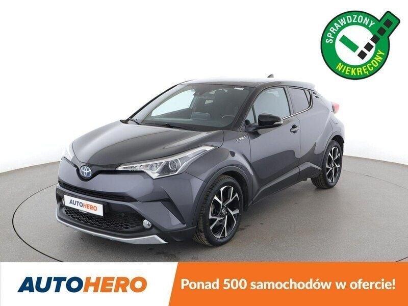 Szary Używany 2019 Toyota C-HR SUV | 70 400 zł (Dobra cena) - Obraz 1/3