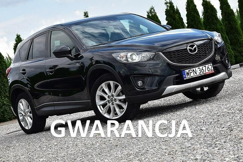 Czarny Używany 2013 Mazda CX-5 SUV | 44 900 zł (Dobra cena) - Obraz 1/4