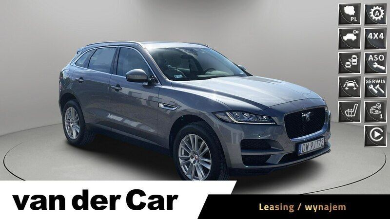 Szary Używany 2020 Jaguar F-Pace Prestige SUV | 179 900 zł - Obraz 1/4