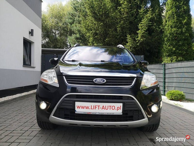 Czarny Używany 2008 Ford Kuga SUV | 32 900 zł (Uczciwa cena) - Obraz 1/4