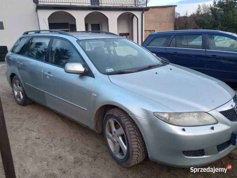 Srebrny Używany 2004 Mazda 6 Kombi | 3900 zł (Dobra cena) - Obraz 1/4