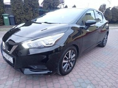 Czarny Używany 2018 Nissan Micra Hatchback | 34 900 zł (Uczciwa cena) - Obraz 1/4