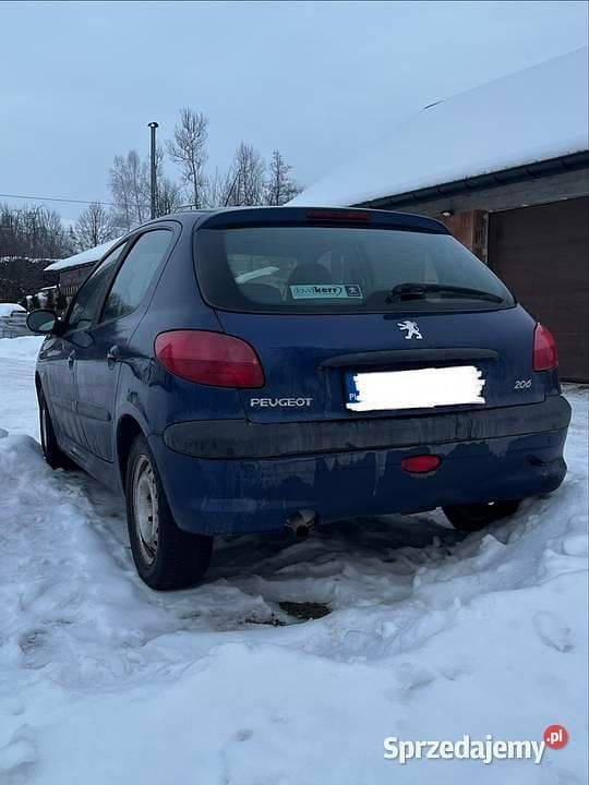 Używany Peugeot 206 2002 Granatowy Hatchback