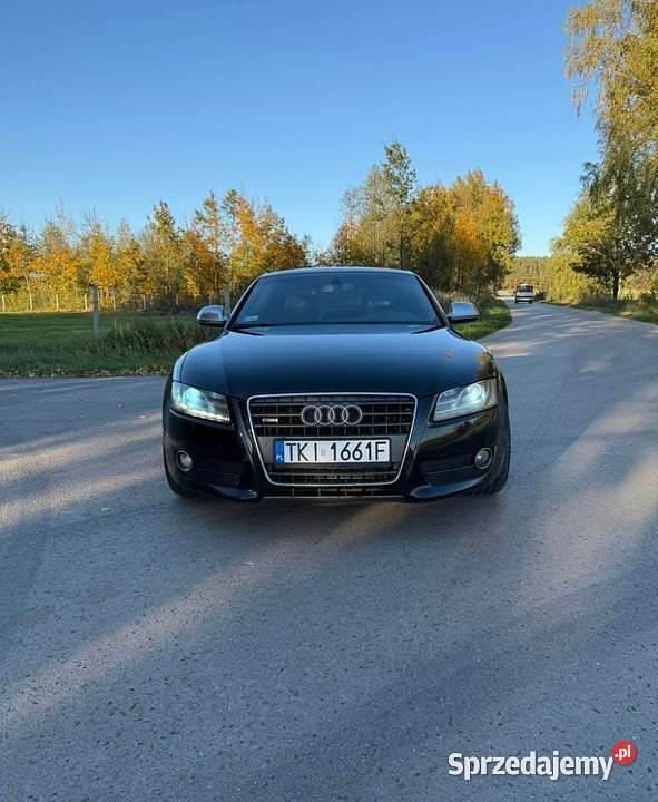 Czarny Używany 2008 Audi A5 S-Line Coupe | 35 500 zł (Uczciwa cena) - Obraz 1/4