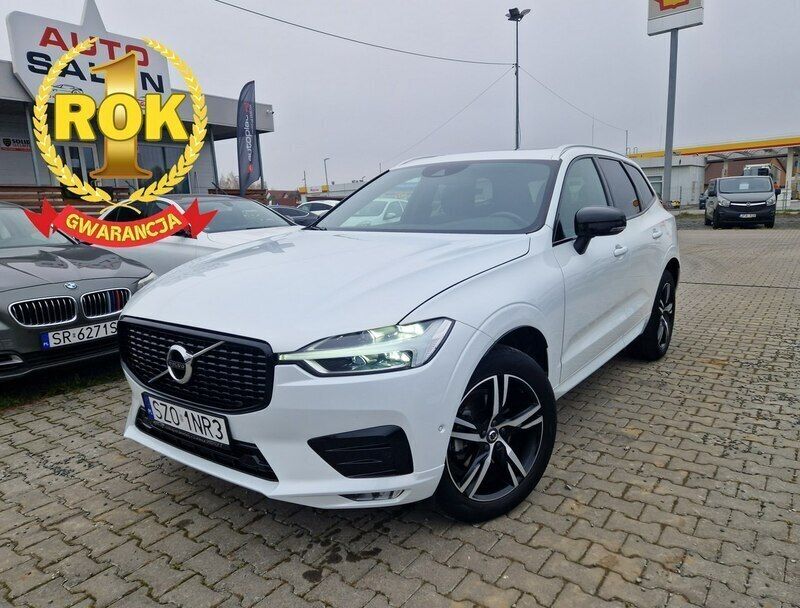Biały Używany 2018 Volvo XC60 SUV | 137 000 zł (Uczciwa cena) - Obraz 1/4