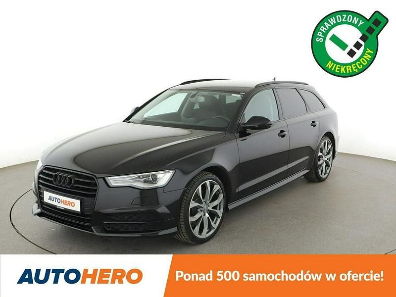 Czarny Używany 2017 Audi A6 Kombi | 80 100 zł (Uczciwa cena) - Obraz 1/3