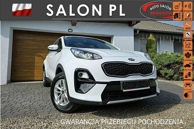 Niebieski Używany 2019 Kia Sportage 2 SUV | 69 900 zł (Uczciwa cena) - Obraz 1/4