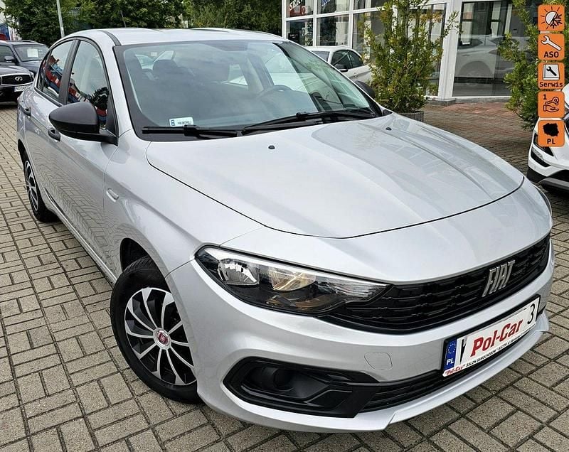 Srebrny Używany 2021 Fiat Tipo Sedan/Limuzyna | 45 900 zł (Dość drogi) - Obraz 1/4