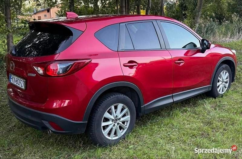 Bordowy Używany 2013 Mazda CX-5 SUV | 29 900 zł (Dobra cena) - Obraz 1/4