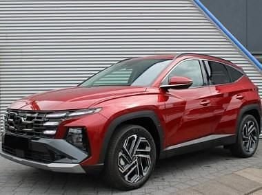 Czerwony Nowe 2025 Hyundai Tucson SUV | 168 980 zł (Dość drogi) - Obraz 1/4