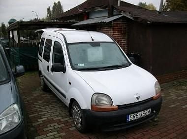 Używany Renault Kangoo 64 KM (47 kW) 2001 Biały Minivan