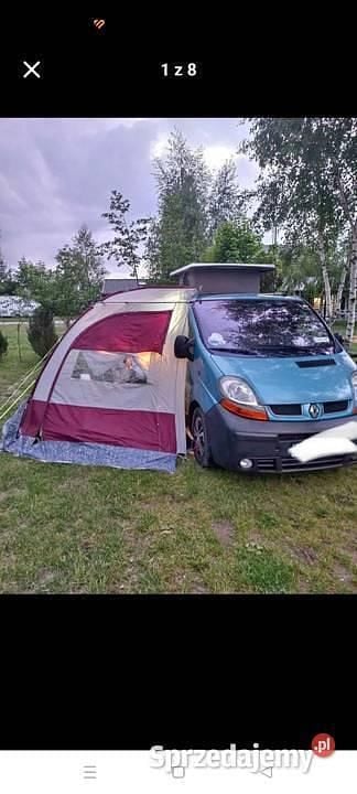 Niebieski Używany 2004 Renault Trafic Minivan | 29 000 zł (Dość drogi) - Obraz 1/4