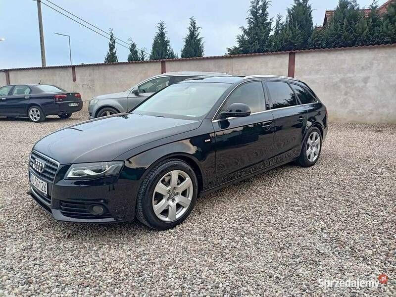 Czarny Używany 2008 Audi A4 Kombi | 29 000 zł (Drogi) - Obraz 1/4