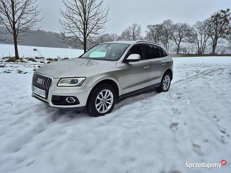 Beżowy Używany 2014 Audi Q5 SUV | 57 000 zł (Super Cena) - Obraz 1/4