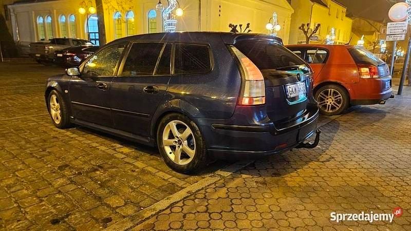 Niebieski Używany 2006 Saab 9-3 Kombi | 7000 zł (Uczciwa cena) - Obraz 1/3
