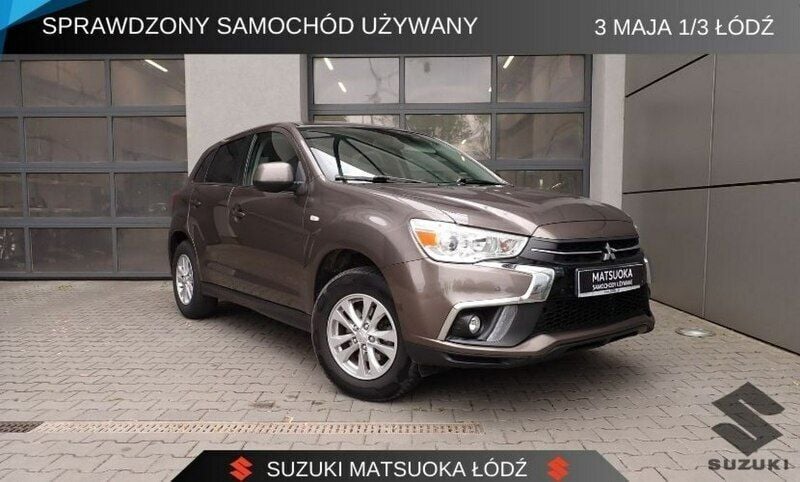 Brązowy (metalik) Używany 2018 Mitsubishi ASX SUV | 57 900 zł (Uczciwa cena) - Obraz 1/4