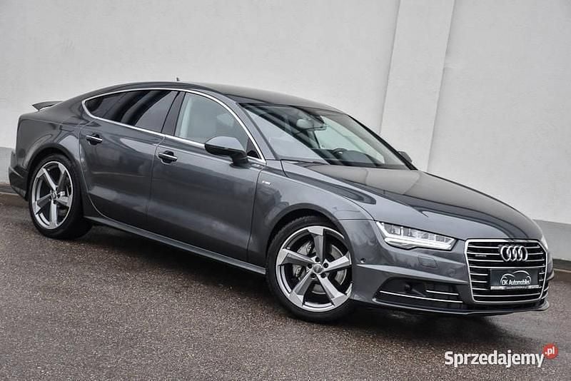 Szary Używany 2017 Audi A7 Sportback Hatchback | 89 899 zł - Obraz 1/4