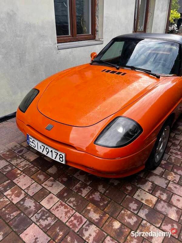 Pomarańczowy Używany 1996 Fiat Barchetta Kabriolet | 8999 zł - Obraz 1/4