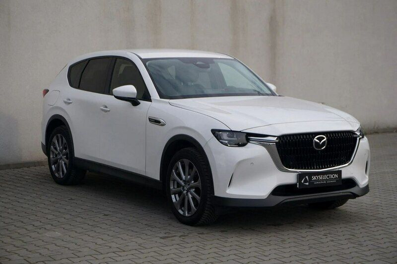 Biały Używany 2022 Mazda CX-60 SUV | 229 900 zł (Dość drogi) - Obraz 1/4