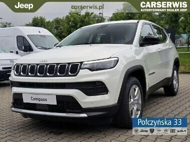 Biały Nowe 2025 Jeep Compass Altitude SUV | 129 990 zł (Super Cena) - Obraz 1/4