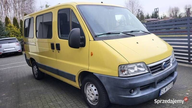Używany Fiat Ducato 110 KM (80 kW) 2002 Żółty Van