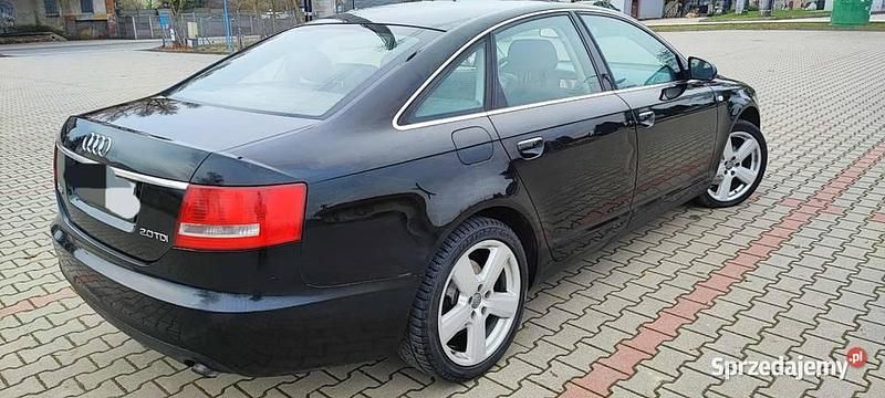 Czarny Używany 2005 Audi A6 Sedan/Limuzyna | 14 900 zł (Dość drogi) - Obraz 1/4