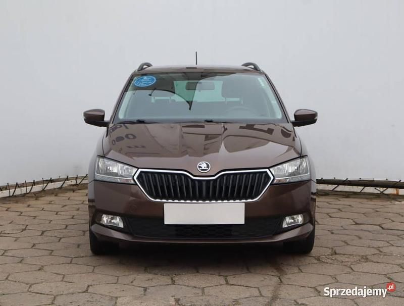 Brązowy Używany 2019 Skoda Fabia Kombi | 36 499 zł (Dość drogi) - Obraz 1/4