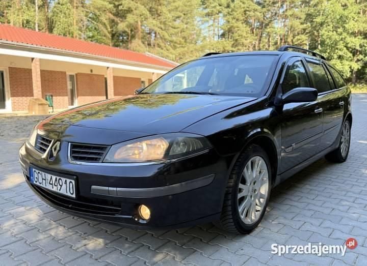 Używany Renault Laguna II 2005 Czarny Sedan/Limuzyna
