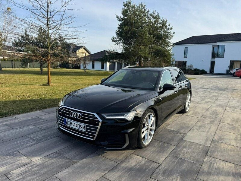 Czarny Używany 2018 Audi A6 Kombi | 134 900 zł (Drogi) - Obraz 1/4