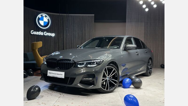Szary dravit bmw individual metalizowany Używany 2021 BMW 320 Shadowline Sedan/Limuzyna | 144 900 zł (Uczciwa cena) - Obraz 1/3