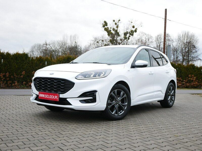 Biały Używany 2021 Ford Kuga ST-Line SUV | 87 900 zł (Dość drogi) - Obraz 1/4