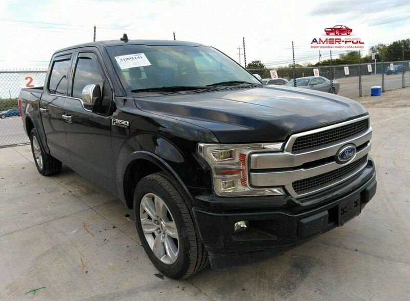 Czarny Używany 2019 Ford F-150 Pickup | 160 000 zł - Obraz 1/4