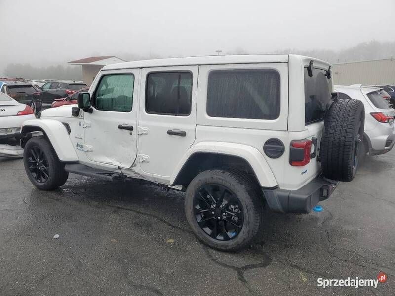 Biały Używany 2022 Jeep Wrangler Unlimited Sahara SUV | 120 000 zł - Obraz 1/4