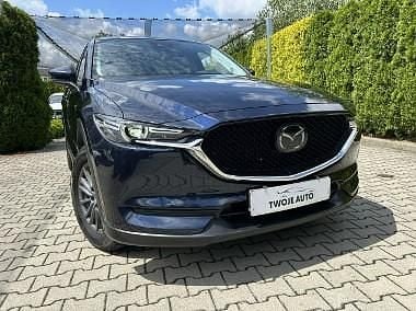 Niebieski Używany 2021 Mazda CX-5 SUV | 99 800 zł (Super Cena) - Obraz 1/4