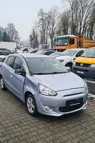 Używany Mitsubishi Space Star 80 KM (58 kW) 2014 Srebrny Hatchback