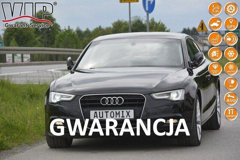 Czarny Używany 2015 Audi A5 Coupe | 65 300 zł (Uczciwa cena) - Obraz 1/4