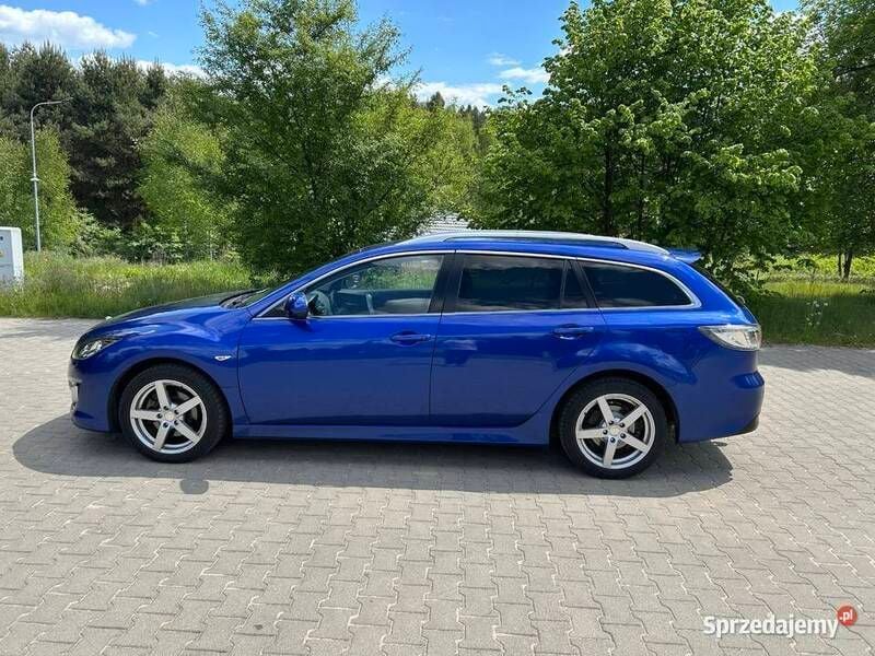 Niebieski Używany 2008 Mazda 6 Kombi | 12 900 zł (Super Cena) - Obraz 1/4