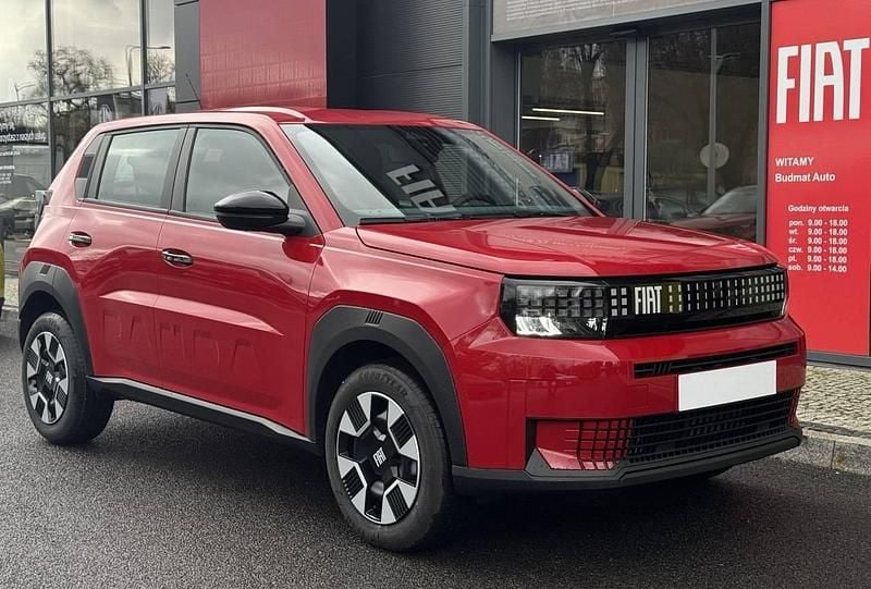 Nowe Fiat Grande Panda Icon 110 KM (80 kW) 2025 Lakier pastelowy czerwony passione Hatchback