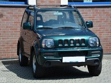 Zielony Używany 2008 Suzuki Jimny SUV | 27 900 zł (Super Cena) - Obraz 1/4