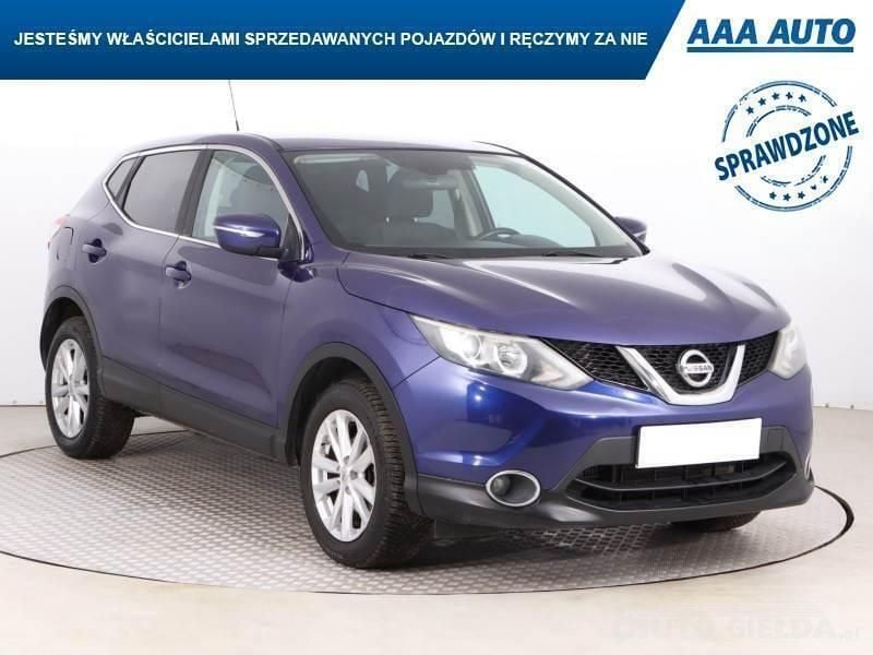 Błękitny Używany 2014 Nissan Qashqai SUV | 37 999 zł (Dobra cena) - Obraz 1/4