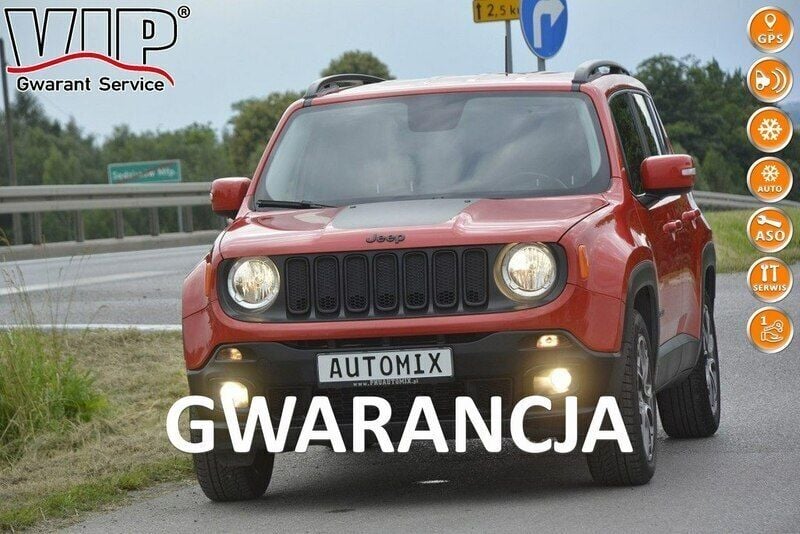 Używany Jeep Renegade 110 KM (80 kW) 2018 Czerwony SUV