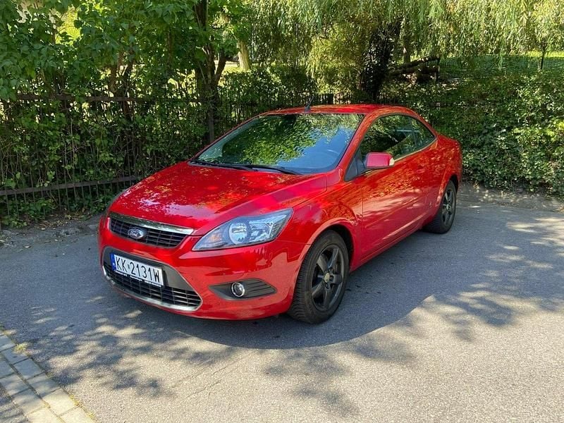 Czerwony Używany 2008 Ford Focus Cabriolet Kabriolet | 15 500 zł - Obraz 1/4