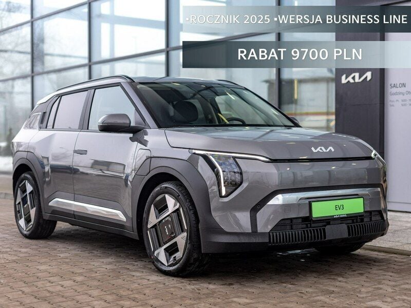 Szary (metalik) Nowe 2025 Kia EV3 2 SUV | 196 200 zł - Obraz 1/4