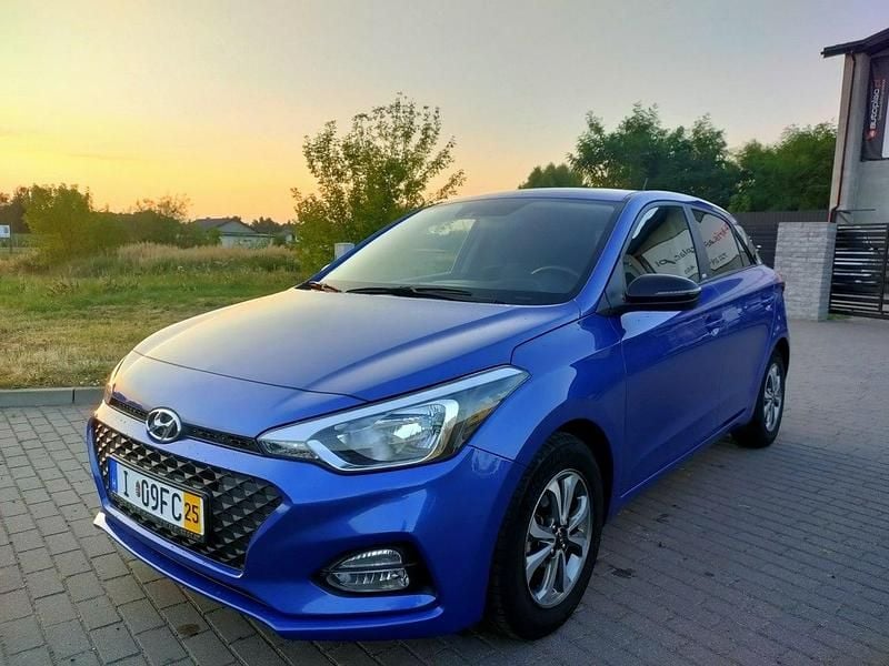 Niebieski (metalik) Używany 2019 Hyundai i20 Hatchback | 46 900 zł (Uczciwa cena) - Obraz 1/4
