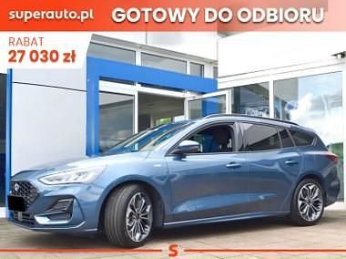 Niebieski Nowe 2025 Ford Focus ST-Line X Kombi | 108 120 zł - Obraz 1/4
