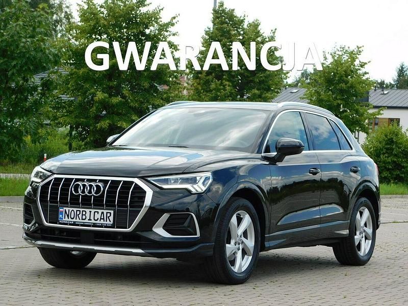 Czarny Używany 2019 Audi Q3 Advanced Plus SUV | 89 980 zł (Dobra cena) - Obraz 1/4