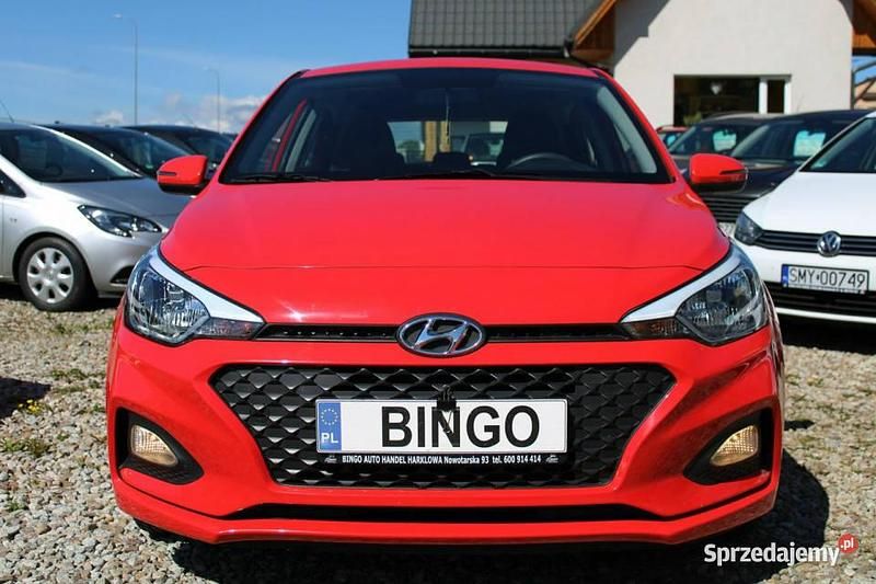 Czerwony Używany 2019 Hyundai i20 Hatchback | 38 600 zł - Obraz 1/4
